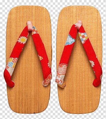 Slipper Shoe Flip-flops Geta 素材公社, flip flops watercolor transparent background PNG clipart