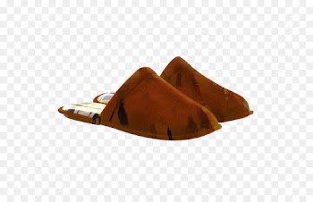 Slipper, Suede, Shoe, Footwear, Brown PNG