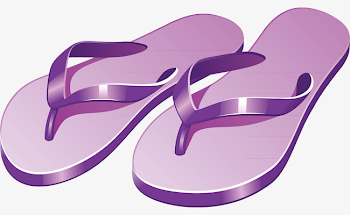 Slippers Vector, Flip Flop, Decorative Shoes, Material PNG and ...