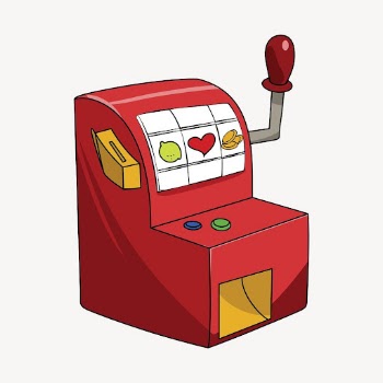 Slot machine clipart, illustration vector. | Free Vector - rawpixel