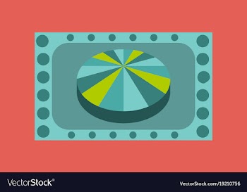 Slot machine icon isolated on background flat vector image