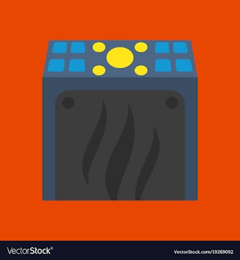 Slot machine icon isolated on background flat vector image
