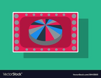 Slot machine icon isolated on background sticker vector image