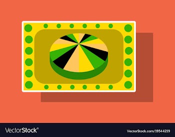 Slot machine icon isolated on background sticker vector image