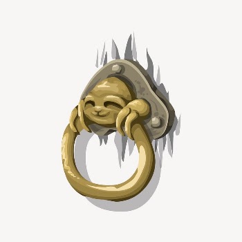 Sloth knocker clipart, Glitch game | Free Vector - rawpixel