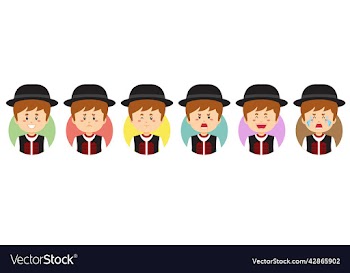 slovakia avatar with various expression