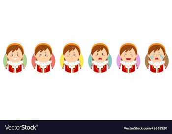slovakia avatar with various expression