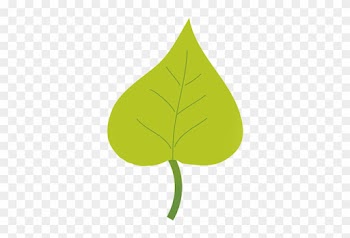 Small Brown Autumn Leaf Drawing - Leaf Drawing Png