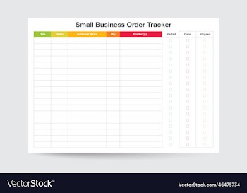 small business order tracker