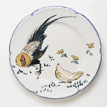 small dinner plate decorated with yellow, | Free Photo - rawpixel