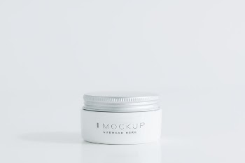 Small face cream can mockup | Free PSD Mockup - rawpixel