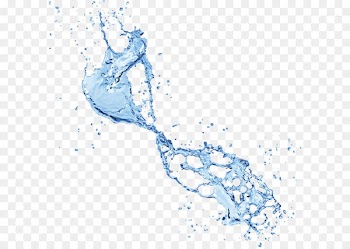 Small fresh blue splash 