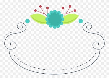 Small Fresh Green Leaf Border Label - Small Fresh Green Leaf Border Label