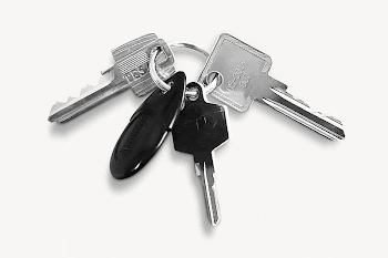 Small keys, isolated image | Free Photo - rawpixel