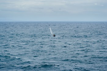 Small sailing boat