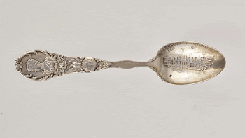 small spoon with eagle, globe, | Free Photo - rawpixel