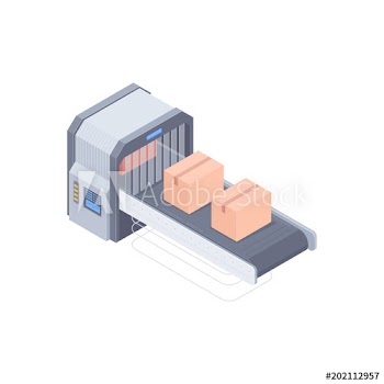 Smart automated boxing line in a warehouse