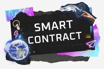 Smart contract word typography, technology | Free Photo - rawpixel