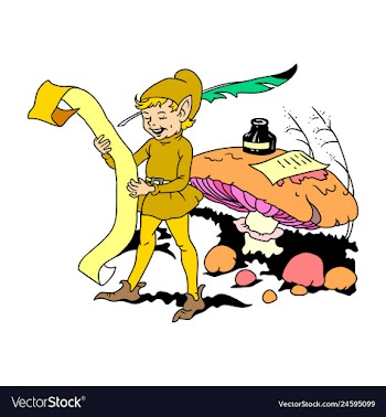 Smart fairy vector image