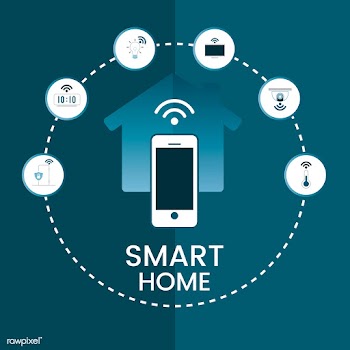 Smart home controlled by phone infographic ve.. | Free stock vector - 534917