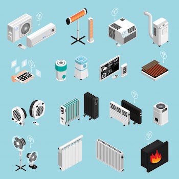 Smart home element collection Free Vector