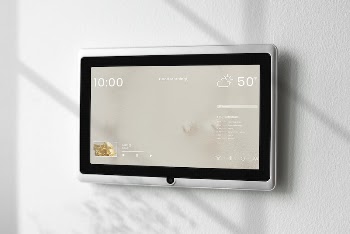 Smart home panel monitor mockup | Free PSD Mockup - rawpixel