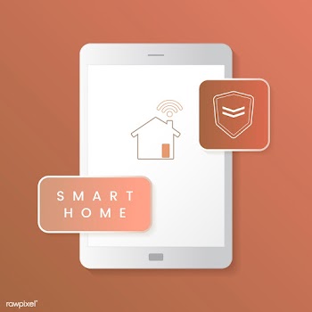 Smart home protection infographic vector | Free stock vector - 534927