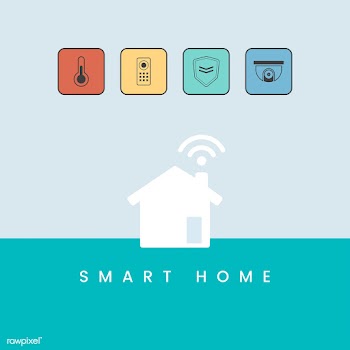 Smart home tech infographic vector | Free stock vector - 534928