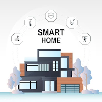 Smart home technology infographic vector | Free stock vector - 534904