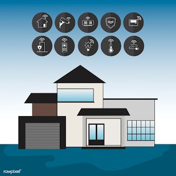 Smart home technology infographic vector | Free stock vector - 534918
