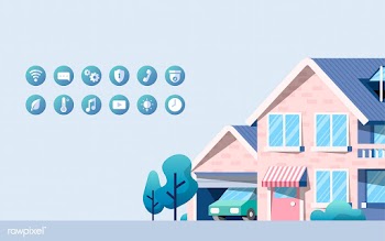 Smart home vector pack with icons | Free stock vector - 486896