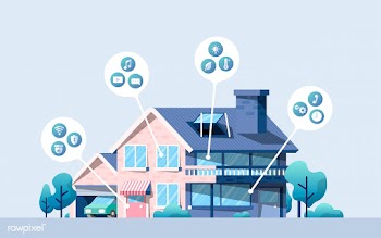 Smart home vector pack with icons | Free stock vector - 486897