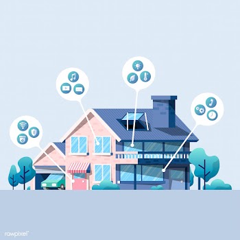 Smart home vector pack with icons | Free stock vector - 486930
