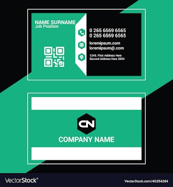 smart modern business card
