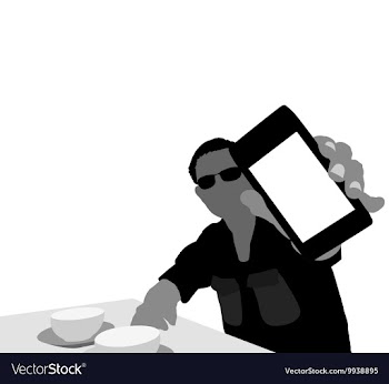 Smart phone display vector image