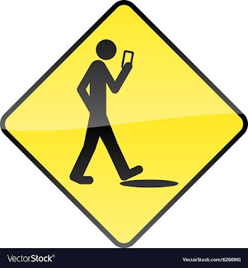 Smart Phone Stupid Human vector image