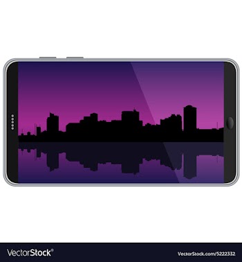 Smart phone vector image