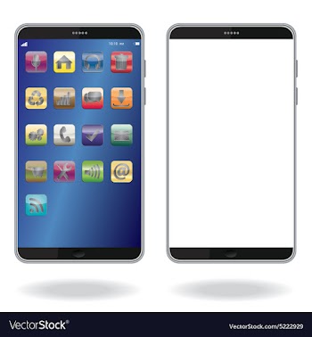 Smart phone vector image