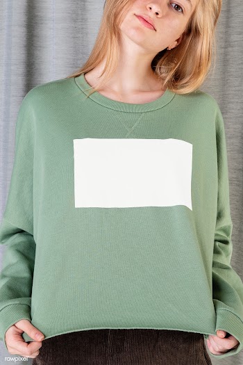 Smart woman wearing green sweater transparent png | Free  transparent png - 2292299