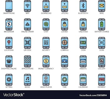smartphone applications filloutline