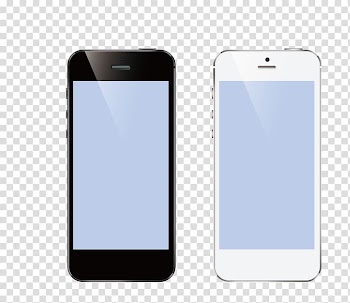 Smartphone Feature phone Icon, cartoon Apple line phone transparent background PNG clipart