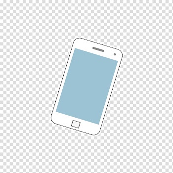 Smartphone Feature phone Mobile Phone Accessories Cellular network, Blue and white mobile phone transparent background PNG clipart