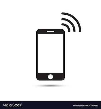 smartphone icon in trendy flat style isolated on