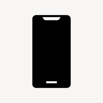 Smartphone icon, simple flat design | Free Icons - rawpixel