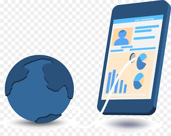 Smartphone Mobile phone Icon - Connect people to the concept of smartphone vector 