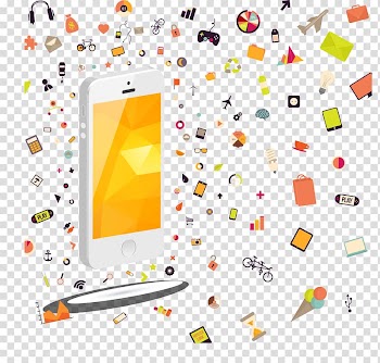 Smartphone Mobile phone Mobile app, White smartphone APP transparent background PNG clipart