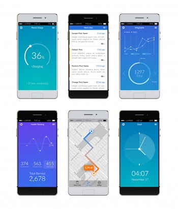 Smartphone ui set