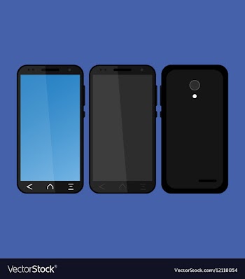 Smartphone vector image