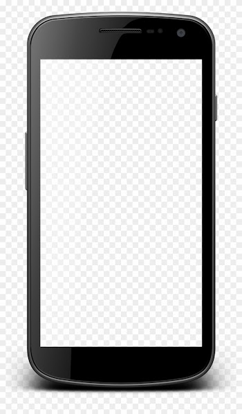 Smartphone With Transparent Screen Png Image - Mobile Phone Frame Download
