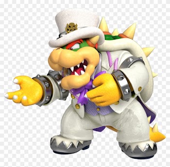 Smash Switchi See Your Crossdressing Link And Raise - Mario Odyssey Wedding Bowser